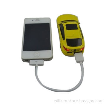 Car Model Hot-sale USB Port Power Bank with 7,000mAh Capacity, 5.0V/1A Input
